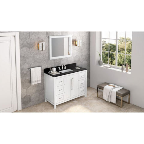 Image of Sleek lines and raised panels come together to create a unique design for the sophisticated Cade vanity.