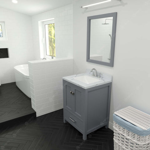 Image of Contemporary shaker style doors and clean lines make it a versatile addition to modern or transitional designs while offering bountiful storage as to not sacrifice functionality.