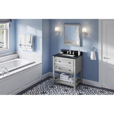 Image of Sleek square legs, an open bottom shelf, and the classic Shaker design create a perfect blend of style and function.