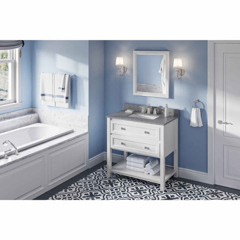 Image of Sleek square legs, an open bottom shelf, and the classic Shaker design create a perfect blend of style and function.