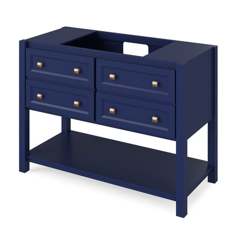 Image of Expansive cabinet with soft-close hinges and open bottom shelf for optimal storage Square knobs included Durable & sealed MDF Construction