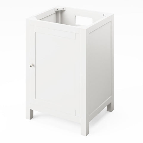 Image of Dovetail rollout drawer beneath the adjustable shelf in the cabinet Full-extension soft-close slides and hinges Round knobs included