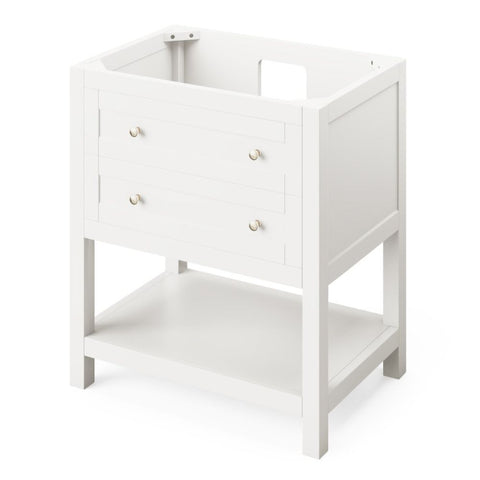Image of Choice of tops ensures unique look Full-extension soft-close slides and hinges Round knobs included Open bottom shelf for extra storage