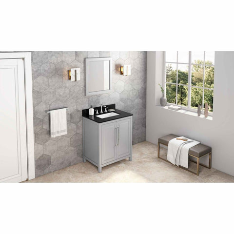 Image of Sleek lines and raised panels come together to create a unique design for the sophisticated Cade vanity.