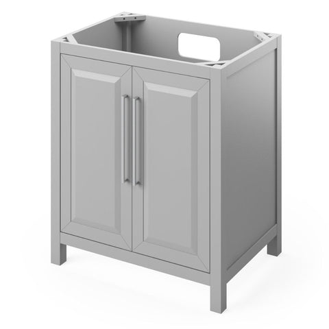 Image of Choice of tops ensures unique look Custom-sized, hardwood tipout storage trays and three center drawers for additional storage Dovetail rollout drawer beneath the adjustable shelf in the cabinet Full-extension concealed soft-close undermount slides and soft-close hinges Square pulls included