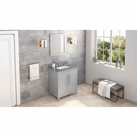 Image of Sleek lines and raised panels come together to create a unique design for the sophisticated Cade vanity.