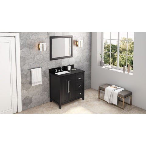 Image of Sleek lines and raised panels come together to create a unique design for the sophisticated Cade vanity.