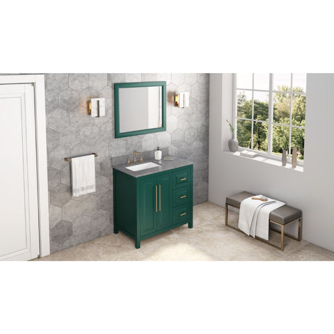 Image of Sleek lines and raised panels come together to create a unique design for the sophisticated Cade vanity.