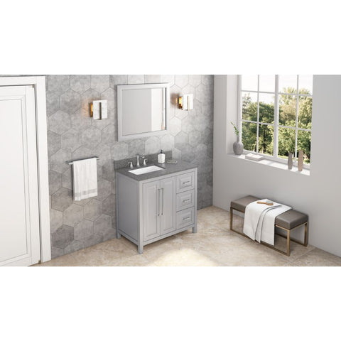 Image of Sleek lines and raised panels come together to create a unique design for the sophisticated Cade vanity.
