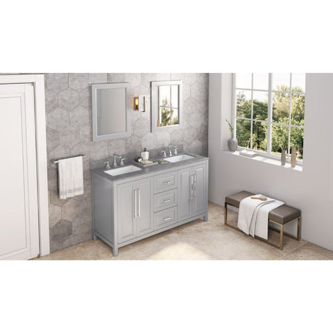 Image of Sleek lines and raised panels come together to create a unique design for the sophisticated Cade vanity.