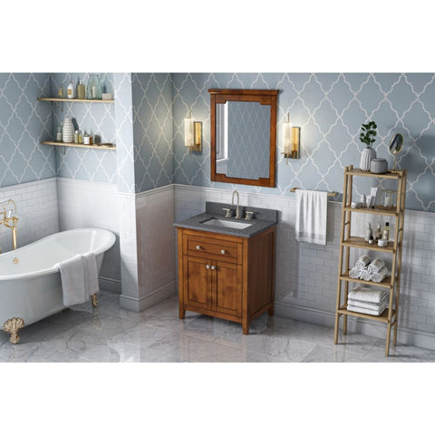 Image of The Chatham vanity embraces the classic Shaker style with refined elegance and is available in a diverse selection of colors to fit a variety design styles.