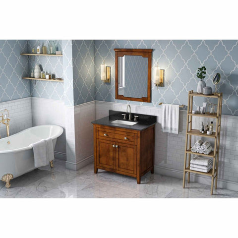 Image of The Chatham vanity embraces the classic Shaker style with refined elegance and is available in a diverse selection of colors to fit a variety design styles.
