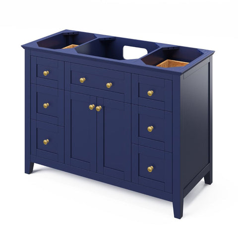 Image of Maximum storage with hardwood custom tipout tray, multiple dovetail drawers, and adjustable shelf Round knobs included Full-extension concealed soft-close undermount slides and hinges