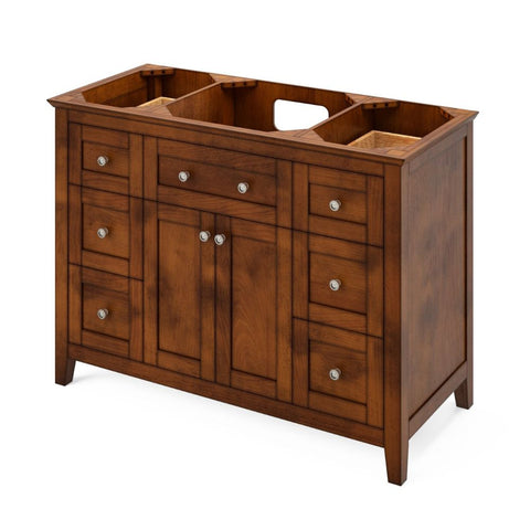 Image of Maximum storage with hardwood custom tipout tray, multiple dovetail drawers, and adjustable shelf Round knobs included Full-extension concealed soft-close undermount slides and hinges