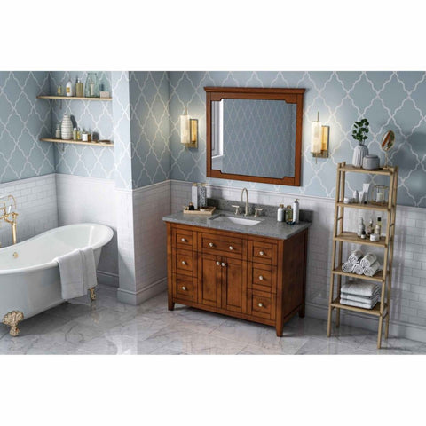 Image of The Chatham vanity embraces the classic Shaker style with refined elegance and is available in a diverse selection of colors to fit a variety design styles.