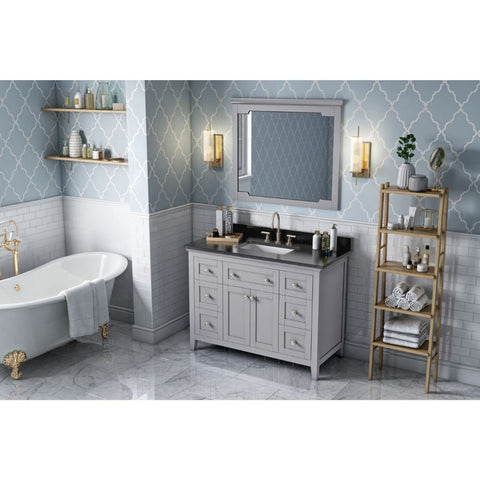 Image of The Chatham vanity embraces the classic Shaker style with refined elegance and is available in a diverse selection of colors to fit a variety design styles.