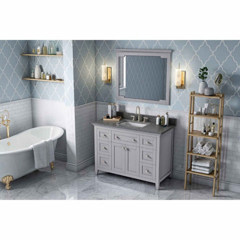 Image of The Chatham vanity embraces the classic Shaker style with refined elegance and is available in a diverse selection of colors to fit a variety design styles.