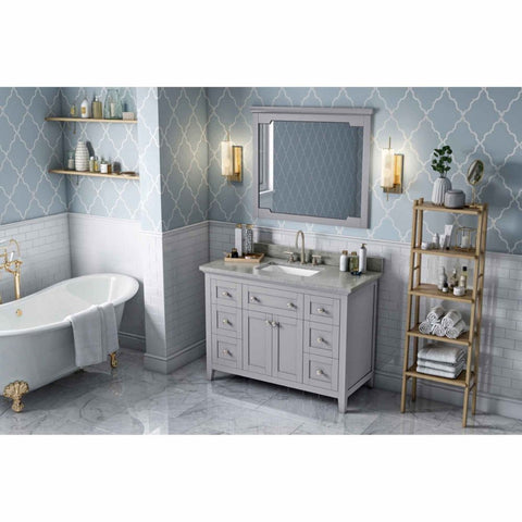 Image of The Chatham vanity embraces the classic Shaker style with refined elegance and is available in a diverse selection of colors to fit a variety design styles.