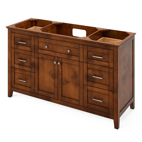 Image of Maximum storage with hardwood custom tipout tray, multiple dovetail drawers, and adjustable shelf Round knobs and pulls are included
