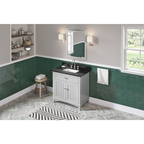 Image of Savino provides a fresh twist on the classic Shaker style and includes innovative features to enhance the beauty of this vanity.
