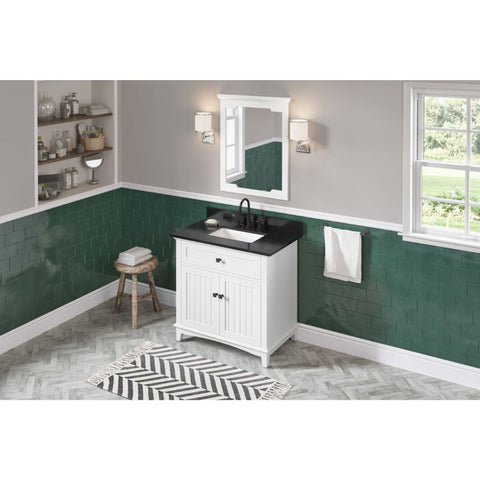 Image of Savino provides a fresh twist on the classic Shaker style and includes innovative features to enhance the beauty of this vanity.