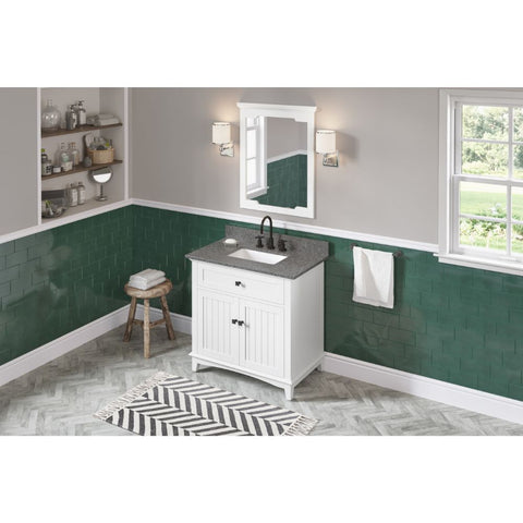 Image of Savino provides a fresh twist on the classic Shaker style and includes innovative features to enhance the beauty of this vanity.