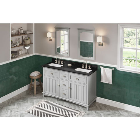 Image of Savino provides a fresh twist on the classic Shaker style and includes innovative features to enhance the beauty of this vanity.
