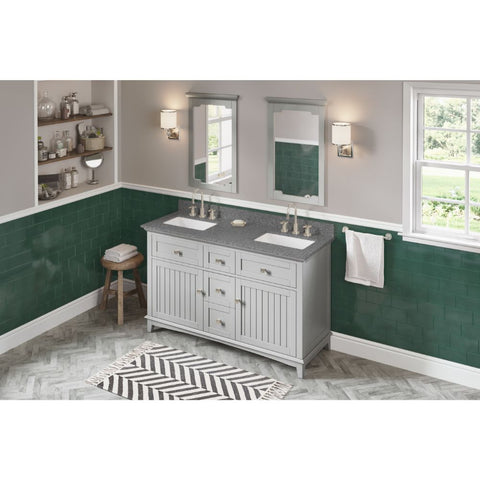 Image of Savino provides a fresh twist on the classic Shaker style and includes innovative features to enhance the beauty of this vanity.