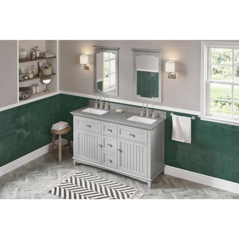 Image of Savino provides a fresh twist on the classic Shaker style and includes innovative features to enhance the beauty of this vanity.
