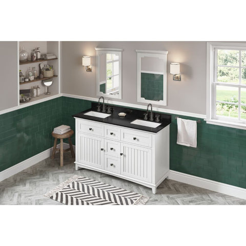 Image of Savino provides a fresh twist on the classic Shaker style and includes innovative features to enhance the beauty of this vanity.