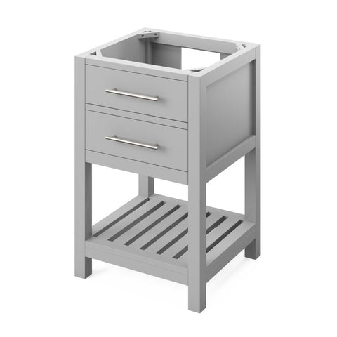 Image of Choice of tops ensures unique look Full-extension concealed soft-close undermount slides Tipout storage with custom-sized hardwood tray plus open slatted bottom shelf for optimal storage Bar pulls included