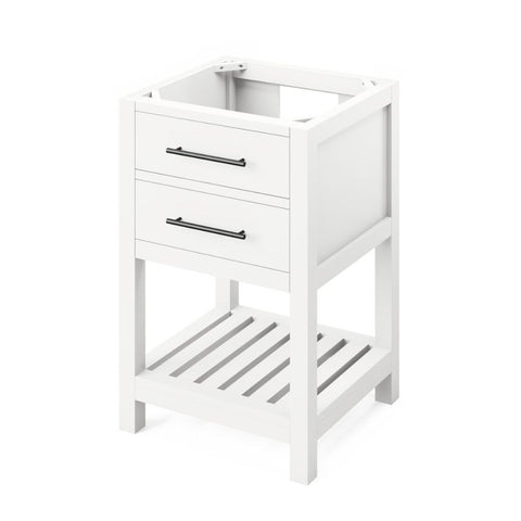 Image of False front drawers are transformed into hidden tipout storage space with solid hardwood custom sized tipout trays.