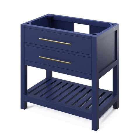 Image of Choice of tops ensures unique look Full-extension concealed soft-close undermount slides Tipout storage with custom-sized hardwood tray plus open slatted bottom shelf for optimal storage Bar pulls included