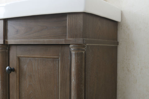 Image of 18" WEATHERED GRAY SINK VANITY, NO FAUCET WLF7021-18