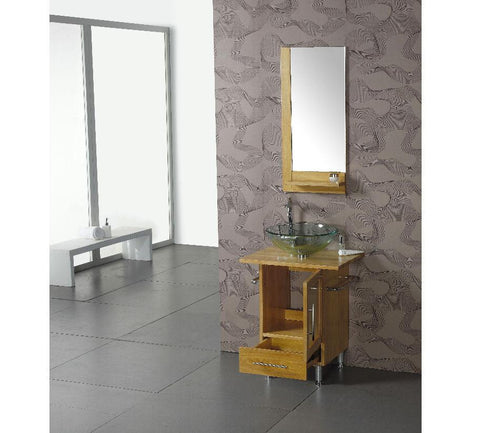 Image of 23.5" SINK CHEST - SOLID WOOD - NO FAUCET WA2152