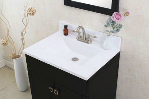 Image of 24" ESPRESSO SINK VANITY, NO FAUCET WLF7020-E
