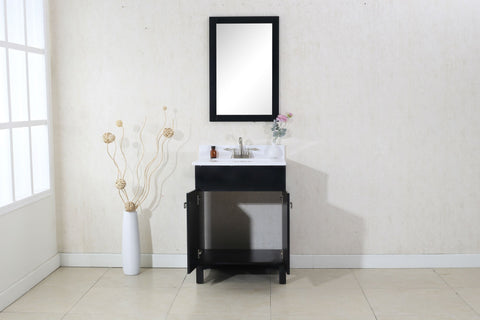 Image of 24" ESPRESSO SINK VANITY, NO FAUCET WLF7020-E