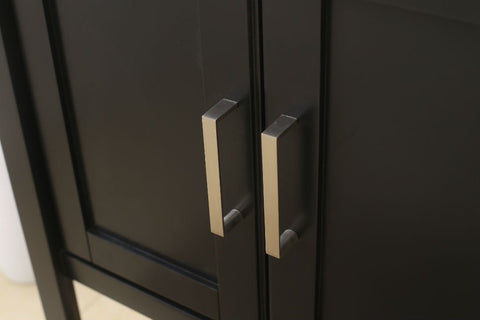 Image of 24" ESPRESSO SINK VANITY WITH MIRROR, UPC FAUCET AND BASKET WLF6021-E