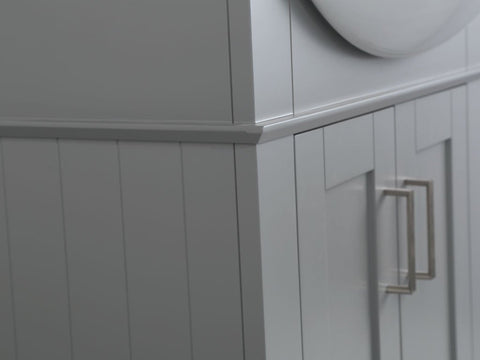 Image of 24" GRAY SINK VANITY, NO FAUCET WLF6042-G