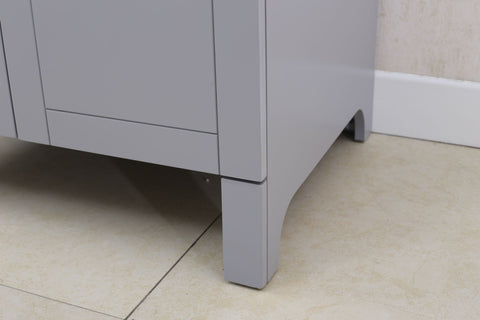Image of 24" GRAY SINK VANITY, NO FAUCET WLF7020-G