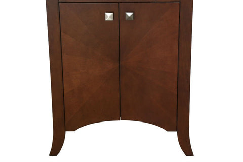 Image of 24" ROYAL WALNUT SINK VANITY, NO FAUCET WLF6041