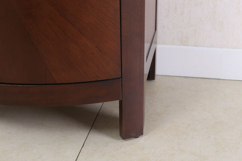 Image of 24" ROYAL WALNUT SINK VANITY, NO FAUCET WLF7022