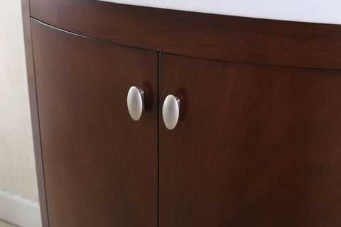 Image of 24" ROYAL WALNUT SINK VANITY, NO FAUCET WLF7022