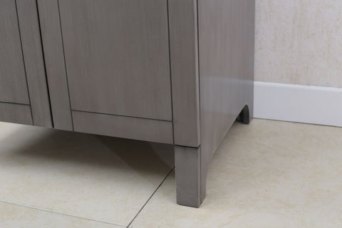 Image of 24" SILVER GRAY SINK VANITY, NO FAUCET WLF7020-SG
