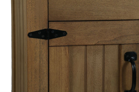 Image of 24" WEATHERED BROWN SINK VANITY, NO FAUCET WLF6043