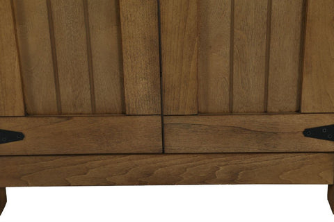 Image of 24" WEATHERED BROWN SINK VANITY, NO FAUCET WLF6043