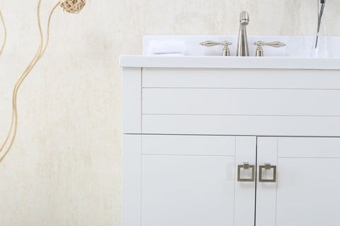 Image of 24" WHITE SINK VANITY, NO FAUCET WLF7020-W