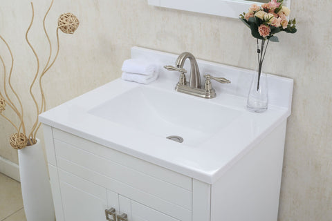 Image of 24" WHITE SINK VANITY, NO FAUCET WLF7020-W