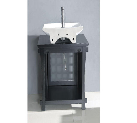 Image of 30" SINK CHEST - SOLID WOOD - NO FAUCET WA3012