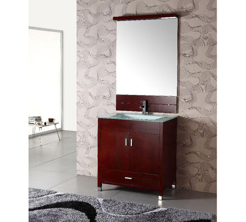 Image of 32" SINK CHEST - SOLID WOOD - NO FAUCET WA3110